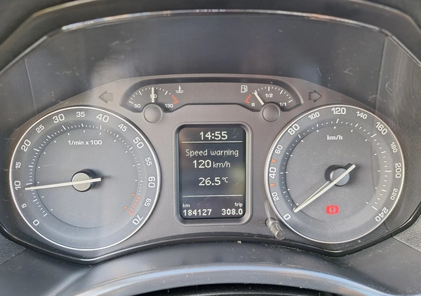 Skoda Octavia cena 13650 przebieg: 184127, rok produkcji 2008 z Olsztyn małe 781